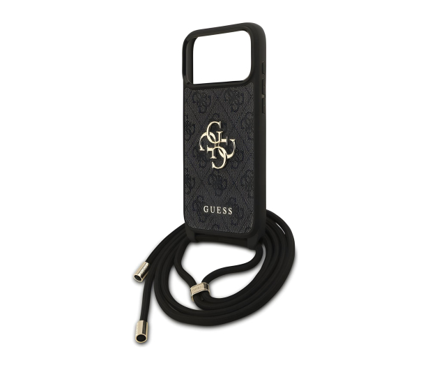Guess Cord Stap Crossbody do iPhone 17 Pro Max czarny - 1365472 - zdjęcie 5